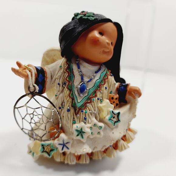 Vtg Friends Of The Feather Figurines Enesco Lot Peace Earth Dream Catcher 1998 - Picture 3 of 16